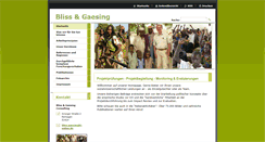 Desktop Screenshot of bliss-consult.de